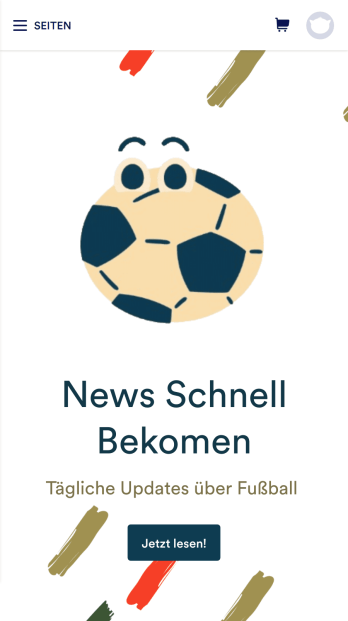 Fußball News App Template