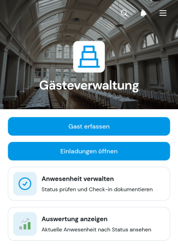 Gästeverwaltungs-App