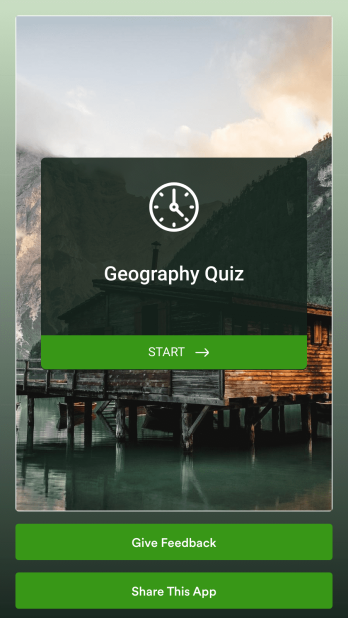 Geography Quiz App Template