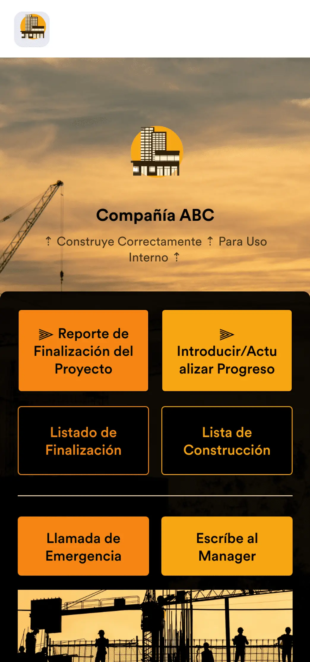Gestión de Construcción App