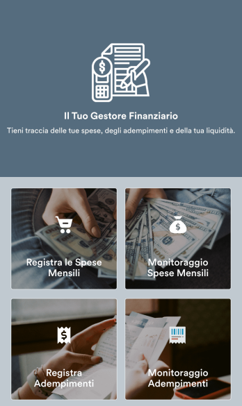 Gestore Finanziario Template