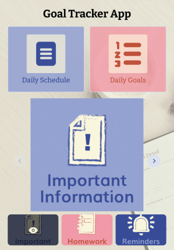 Goal Tracker App Template