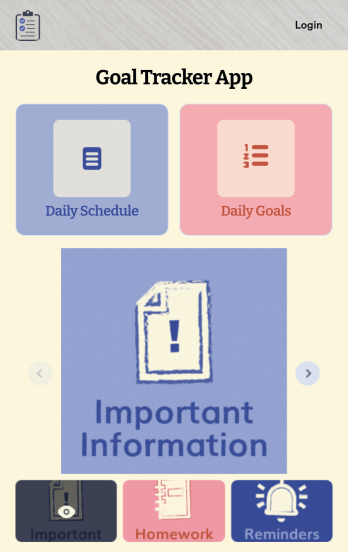 Customizable Goal Tracker App