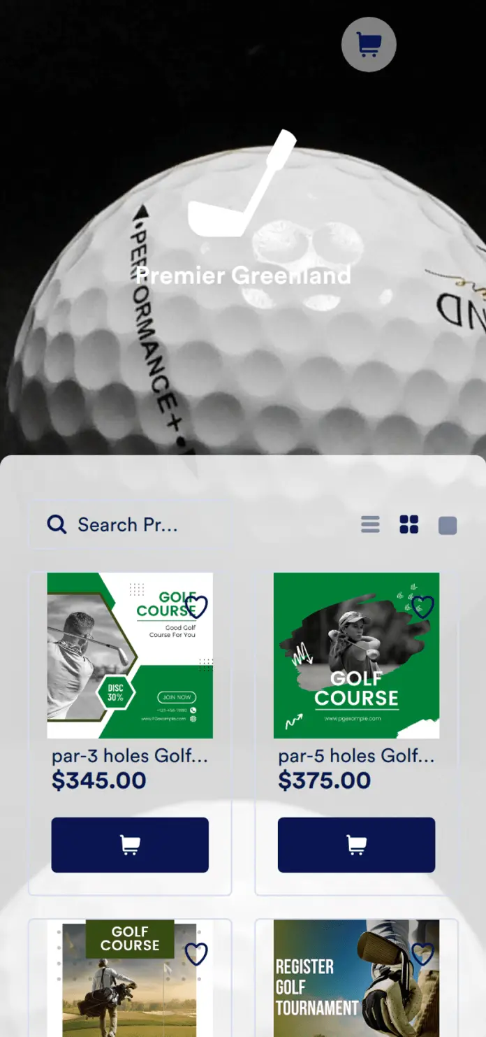 Golf Course App