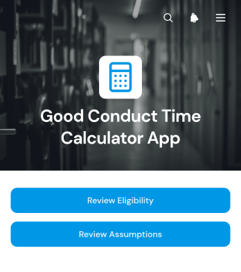 Good Conduct Time Calculator App Template