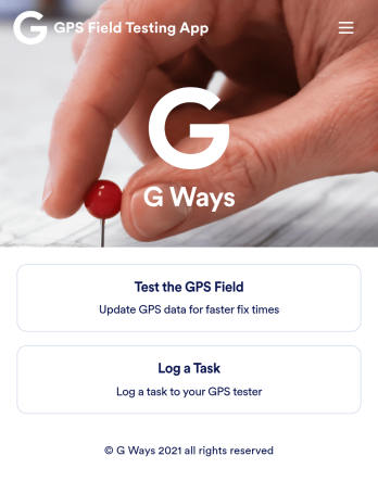 Gps Field Testing App Template