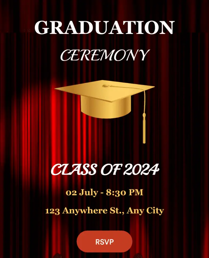 Graduation RSVP Software