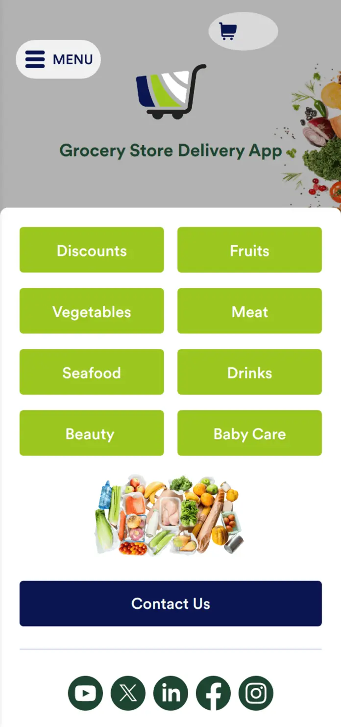 Grocery Store Delivery App