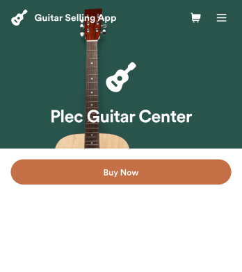 Guitar Selling App Template