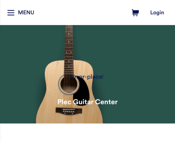 Guitar Selling App Template