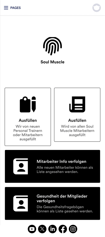 Gym Management App Template