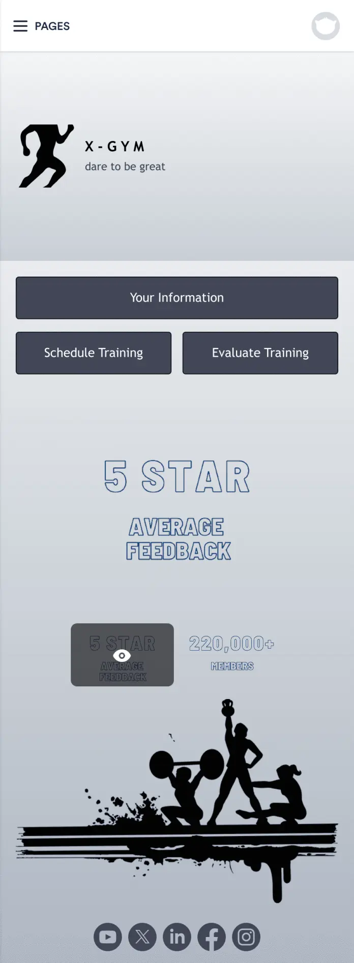 Gym Schedule App