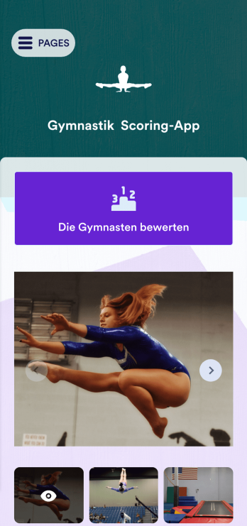 Gymnastik Scoring App Template