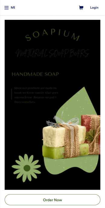 Handmade Soap Order App Template