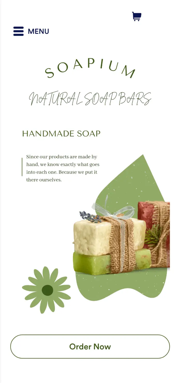 Handmade Soap Order App