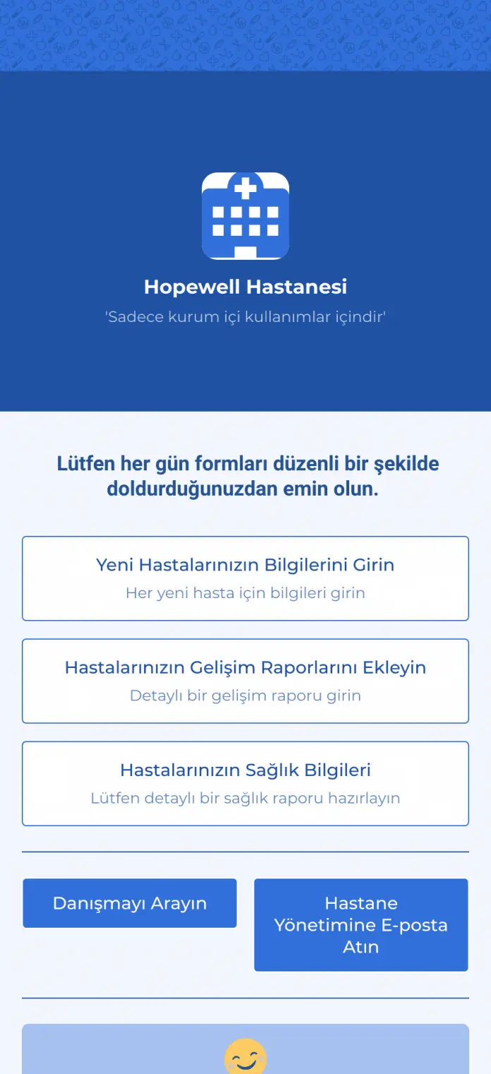 Hasta Yönetimi Uygulaması