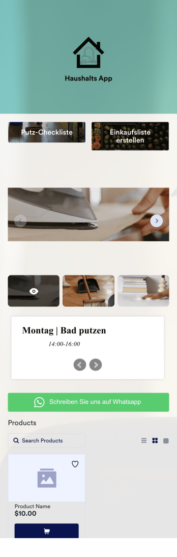 Haushalt App Template