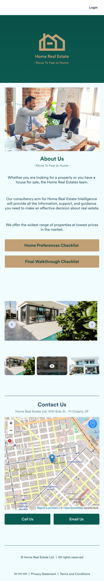 Home Buying Checklist App Template