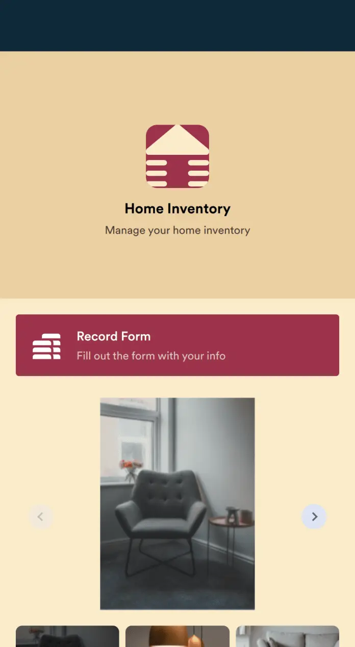 Home Inventory App