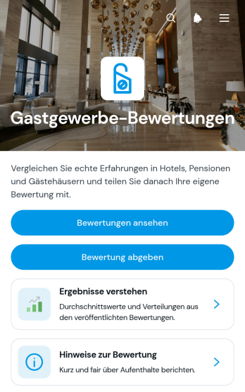 Hospitality Review App