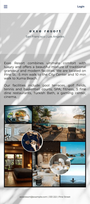 Hotel Reservation App Template