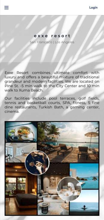 Hotel Reservation App Template