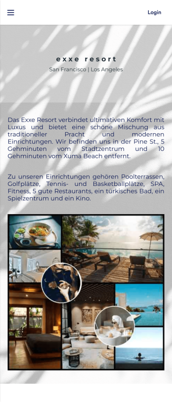 Hotel Reservierungsapp