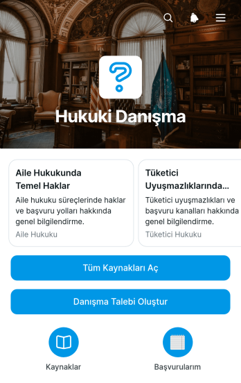 Hukuki Danışmanlık Uygulama Șablonu