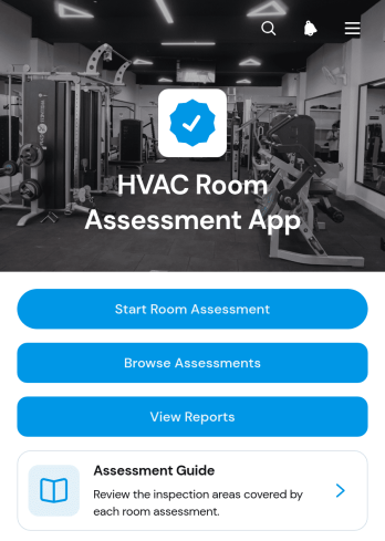 HVAC Room Assessment App Template