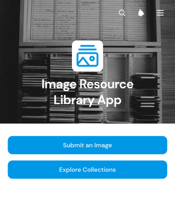 Image Resource Library App Template