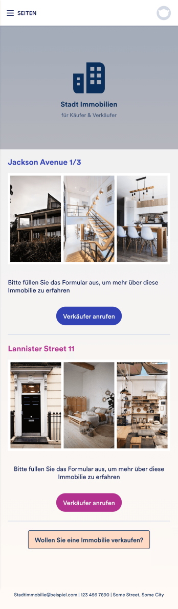 Immobilien App Template