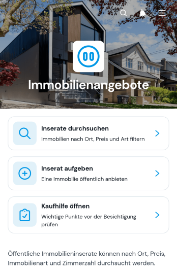 Immobilieninserate-App