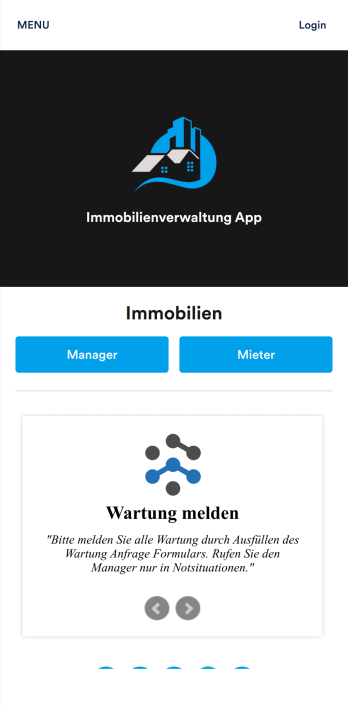 Immobilienverwaltung App Template