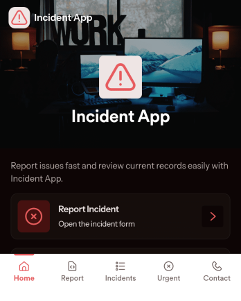 Incident App Template
