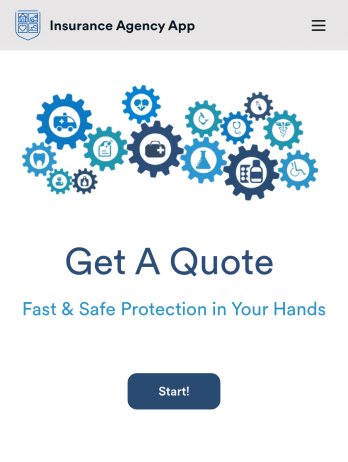 Insurance Agency App Template