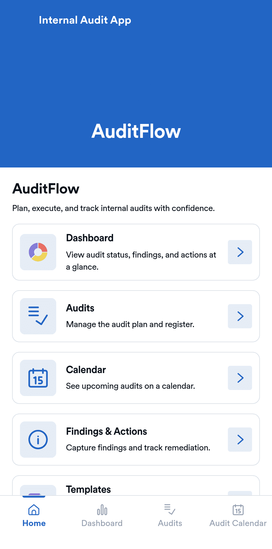 Internal Audit App Template | Jotform