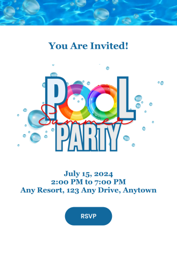 Invitation App with RSVP