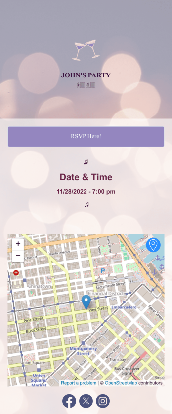 Invitation App Template