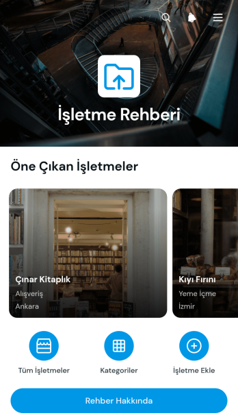 İşletme Rehberi Uygulama Șablonu