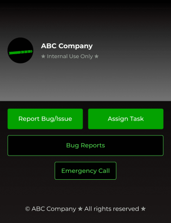 Issue Management App Template