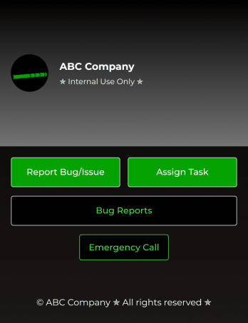Issue Management App Template