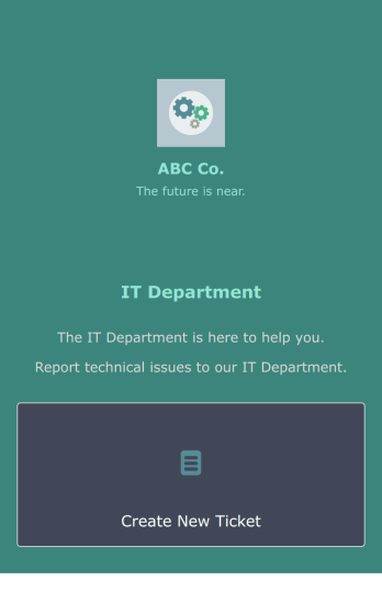 IT Ticketing App Template