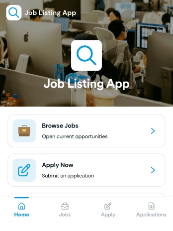 Job Listing App Template