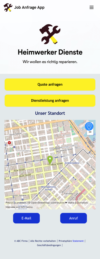 Jobanfrage App