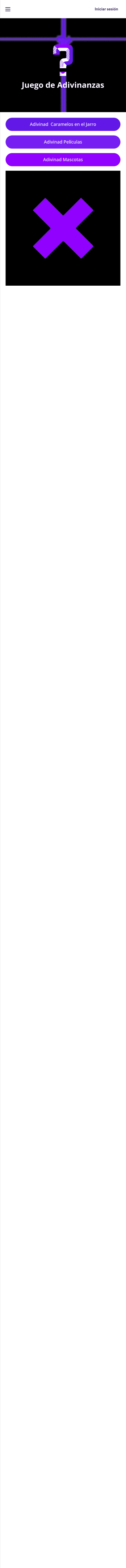 Juego de Adivinanzas