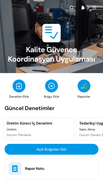 Kalite Güvence Koordinasyon Uygulama Șablonu