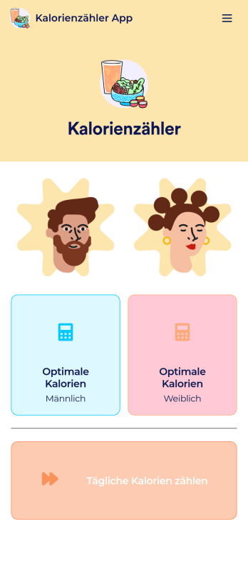 Kalorienzähler App