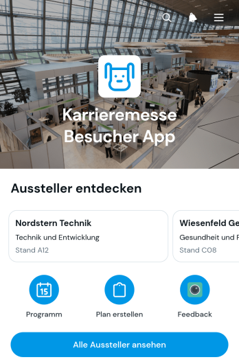 Karrieremesse-Besucher-App