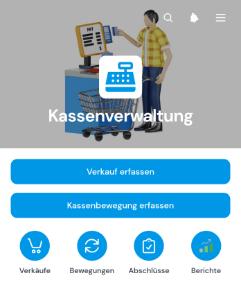 Kassenverwaltungs-App