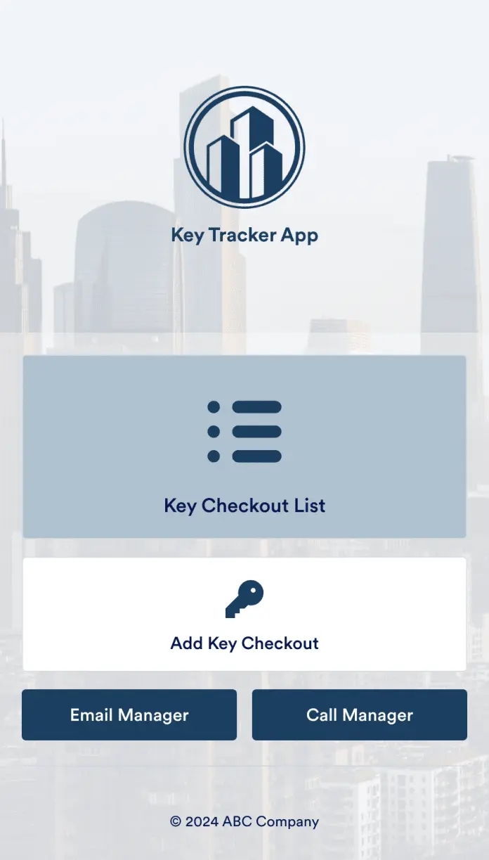 Key Tracker App